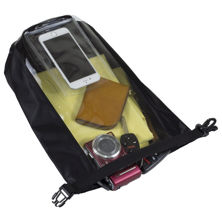 "The Navagio" 5.0 Liter Water Resistant Dry Bag With Clear Pocket Window 1