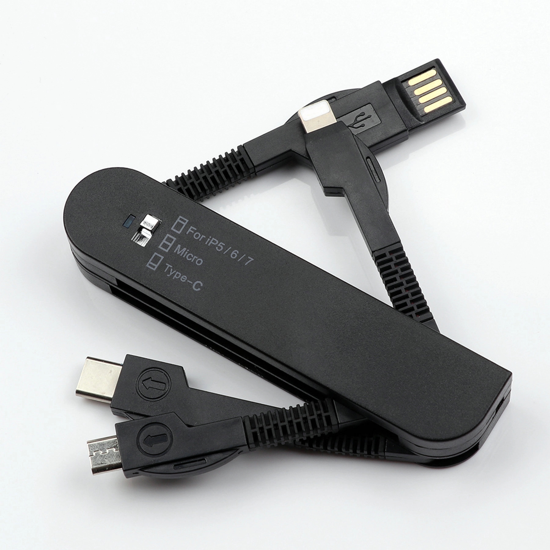 Swiss Knife Style Universal Charging Cable 3