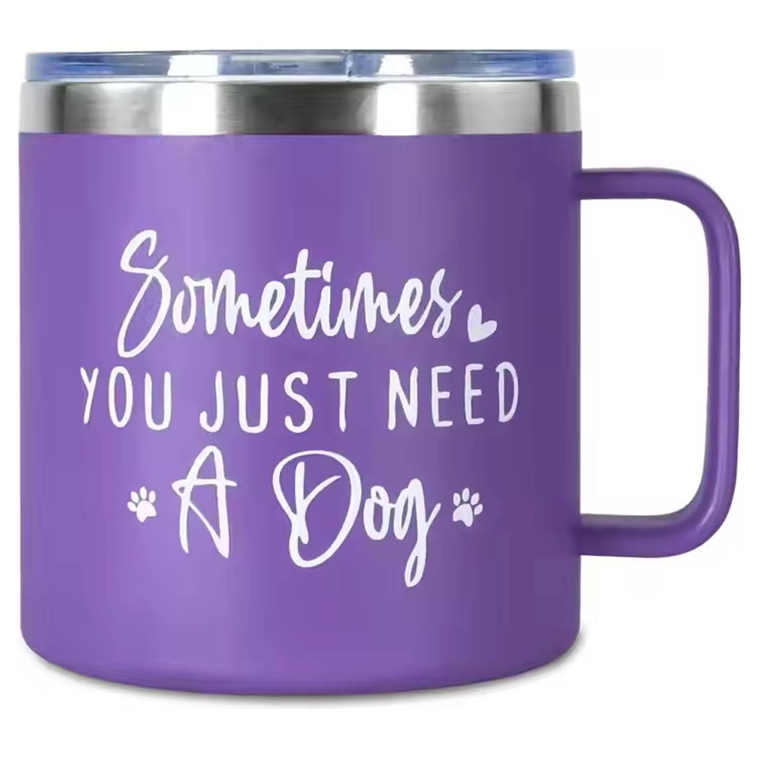 14oz Stainless Steel Insulated Mug w/ Handle 3