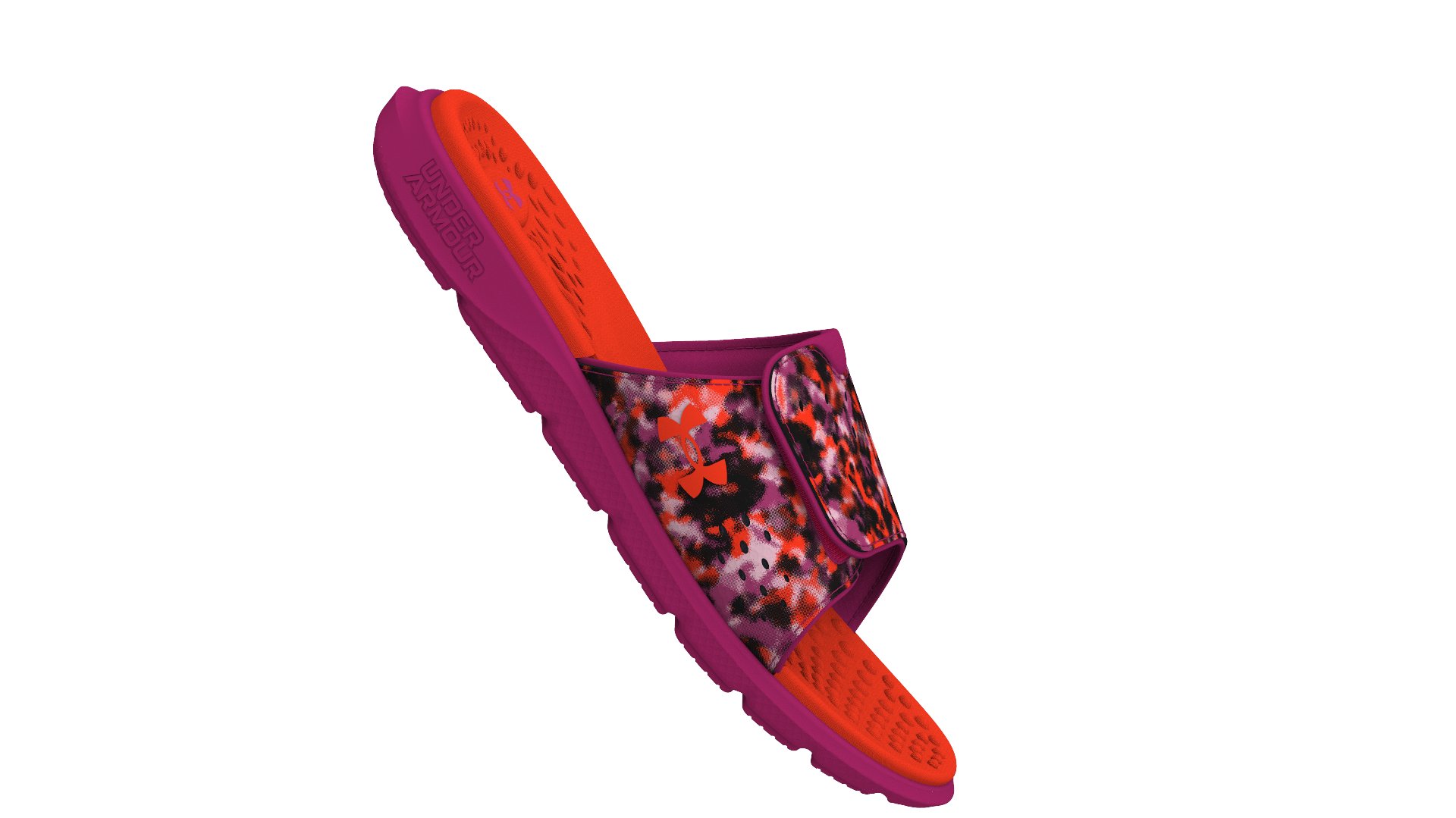 UA Ignite Pro Graphic Strap Women's Slides 6