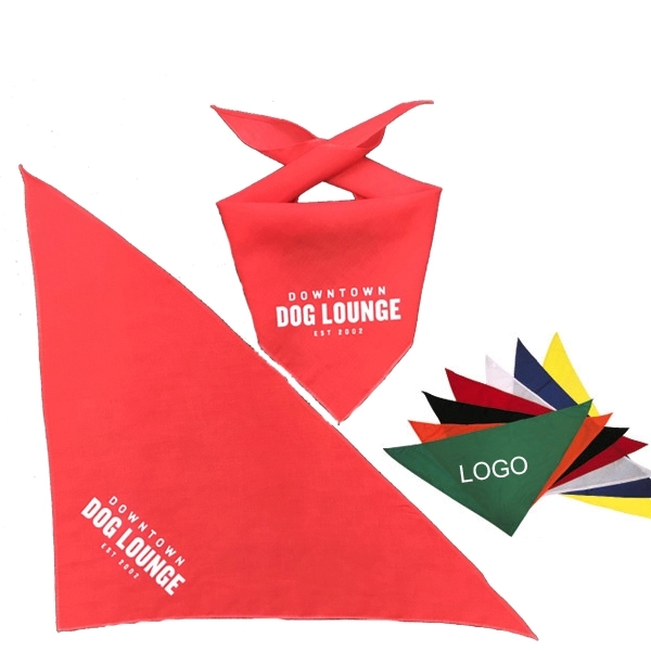 Custom Printed Pet Bandanas 3