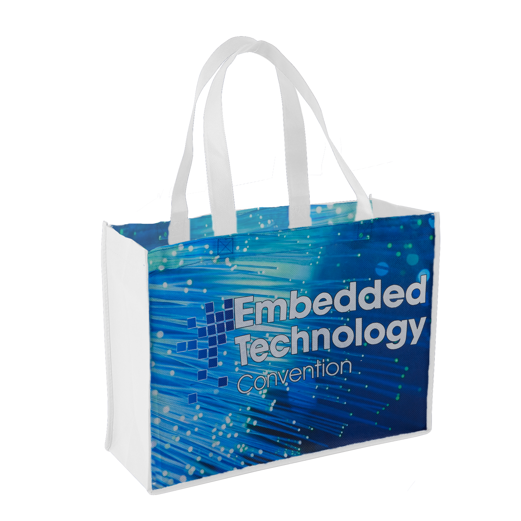 Sublimated 2 Sided Non-Woven Shopping Tote 2
