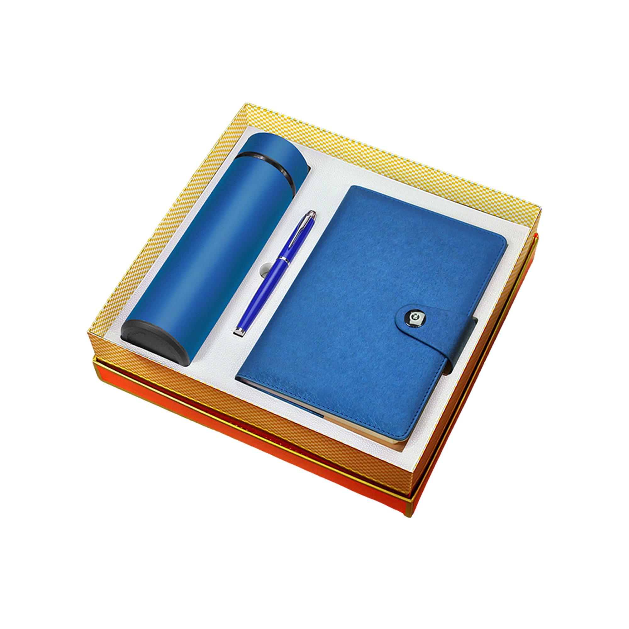 Executive Gift Set With Insulated Cup USB Pen And Notebook 7.7" x 13.4" x 3.3" 5