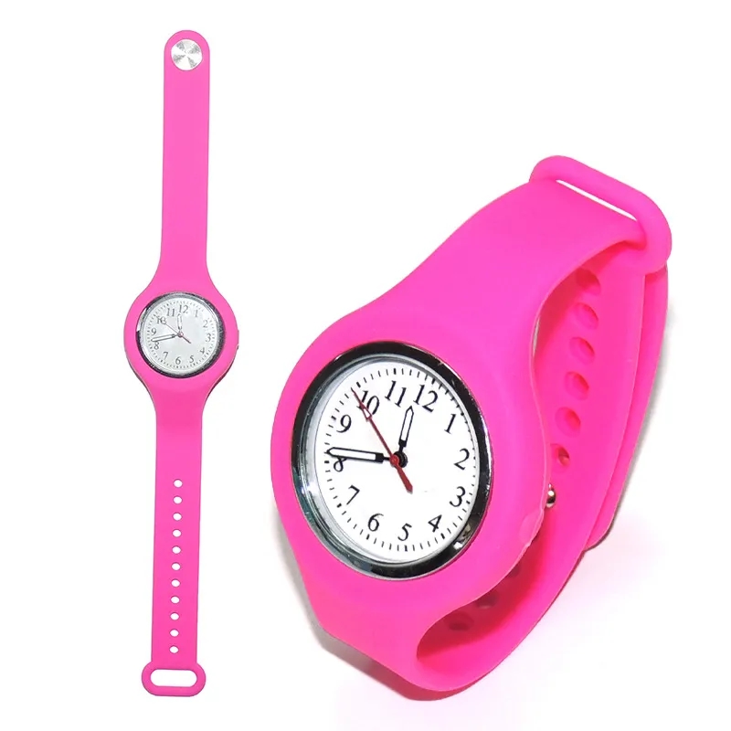 Silicone Quartz Watch Student Gift Wristwatch 5