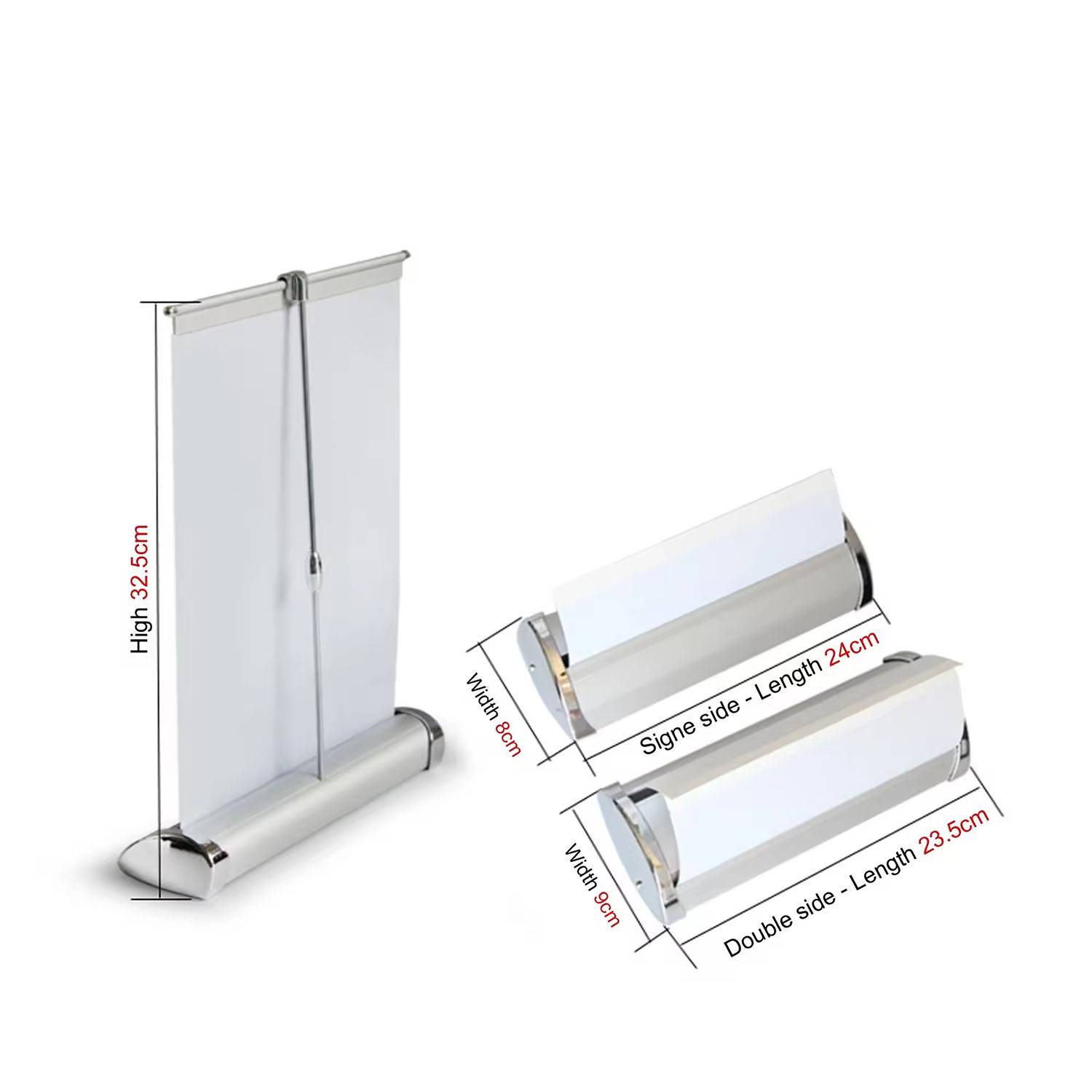 Portable Desktop Signage Banner 3
