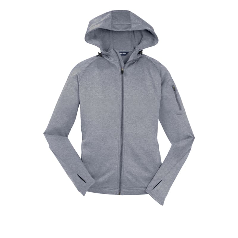 Sport-Tek Women's Tech Fleece Full-Zip Hooded Jacket. 13