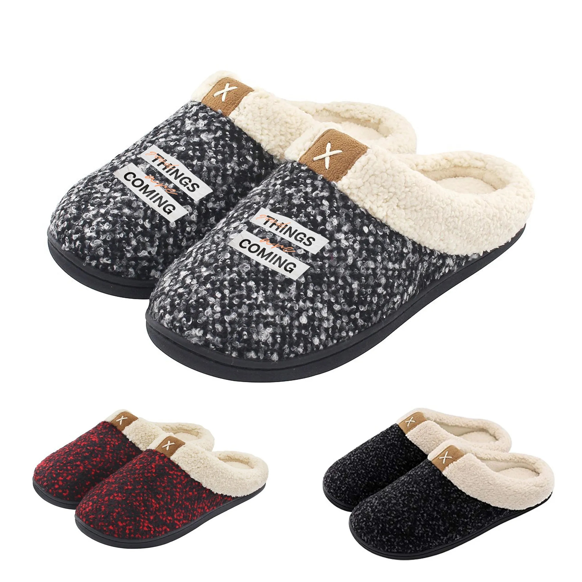 Winter Fleece Indoor Slippers