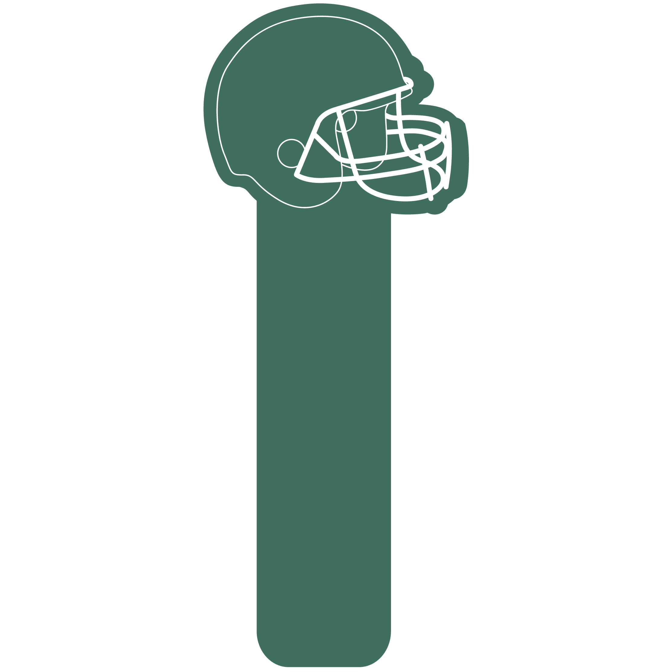 Football Helmet Stick Waver 24