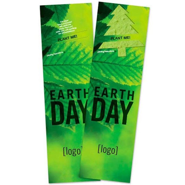 Seed Paper Shape Bookmark 23