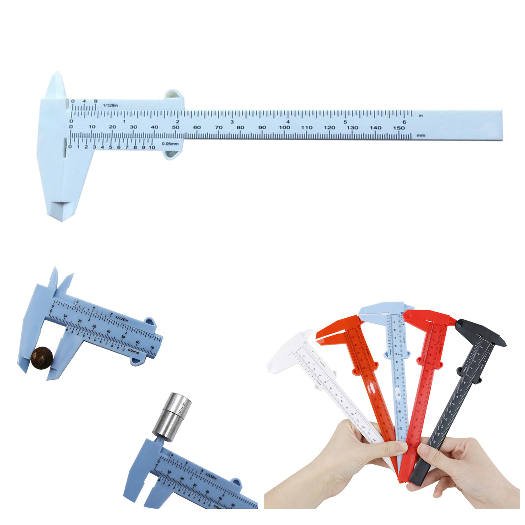 Plastic Vernier Caliper 1