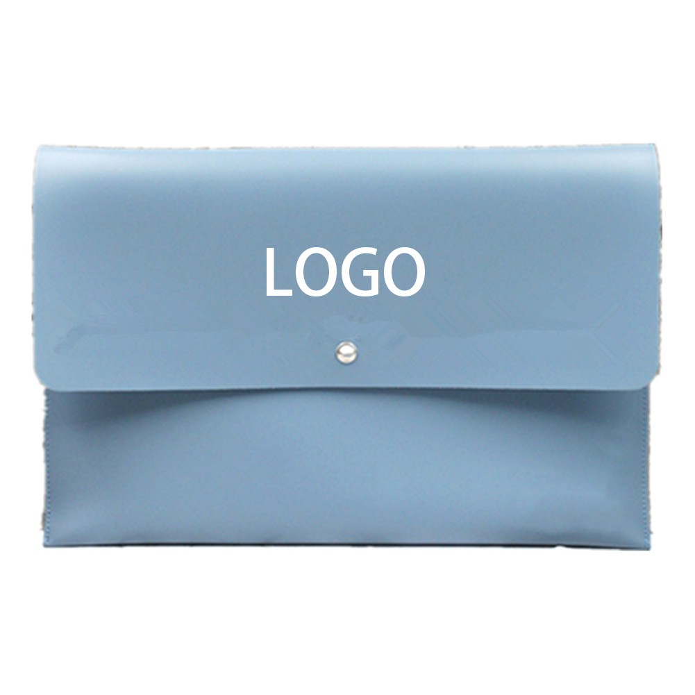Classic Button Closure Document Bag 2