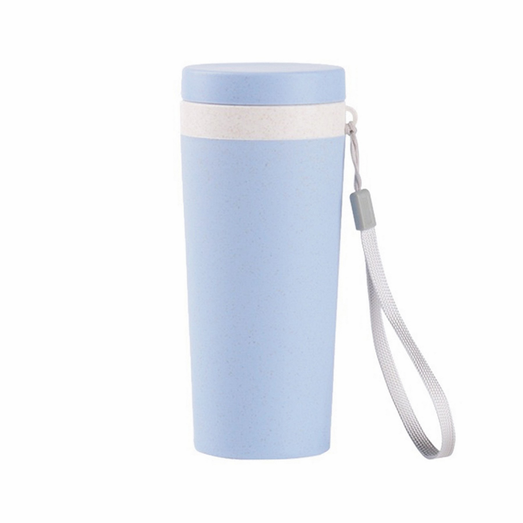 12 Oz Wheat Straw Water Bottle 2