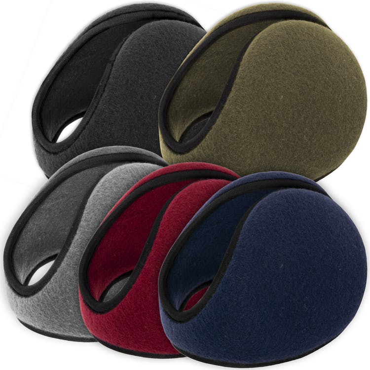 Adult Earmuffs - Assorted Colors Fleece 2