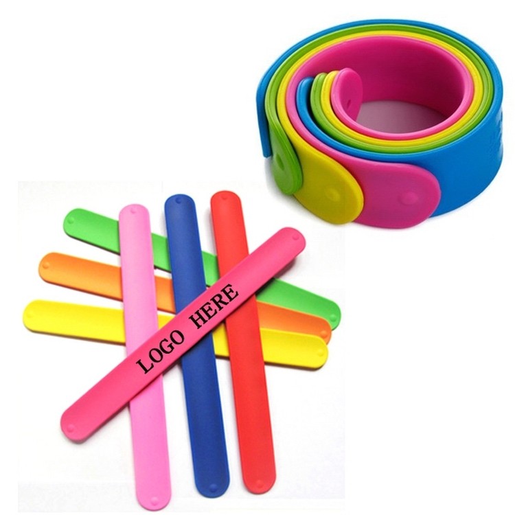 Silicone Slap Bracelet/Wristband 2