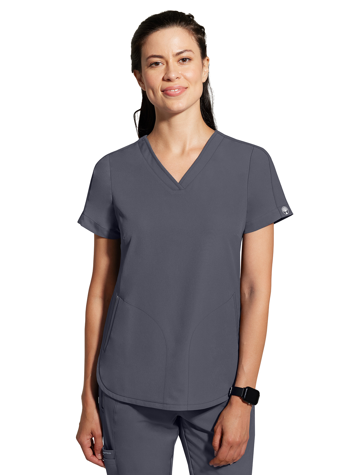 Healing Hands - 360 - Women's 2-Pocket Skyler Moisture Wicking Top 17