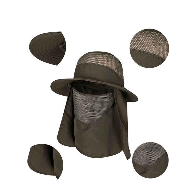 Home Prefer Outdoor Upf50+ Mesh Sun Hat 6