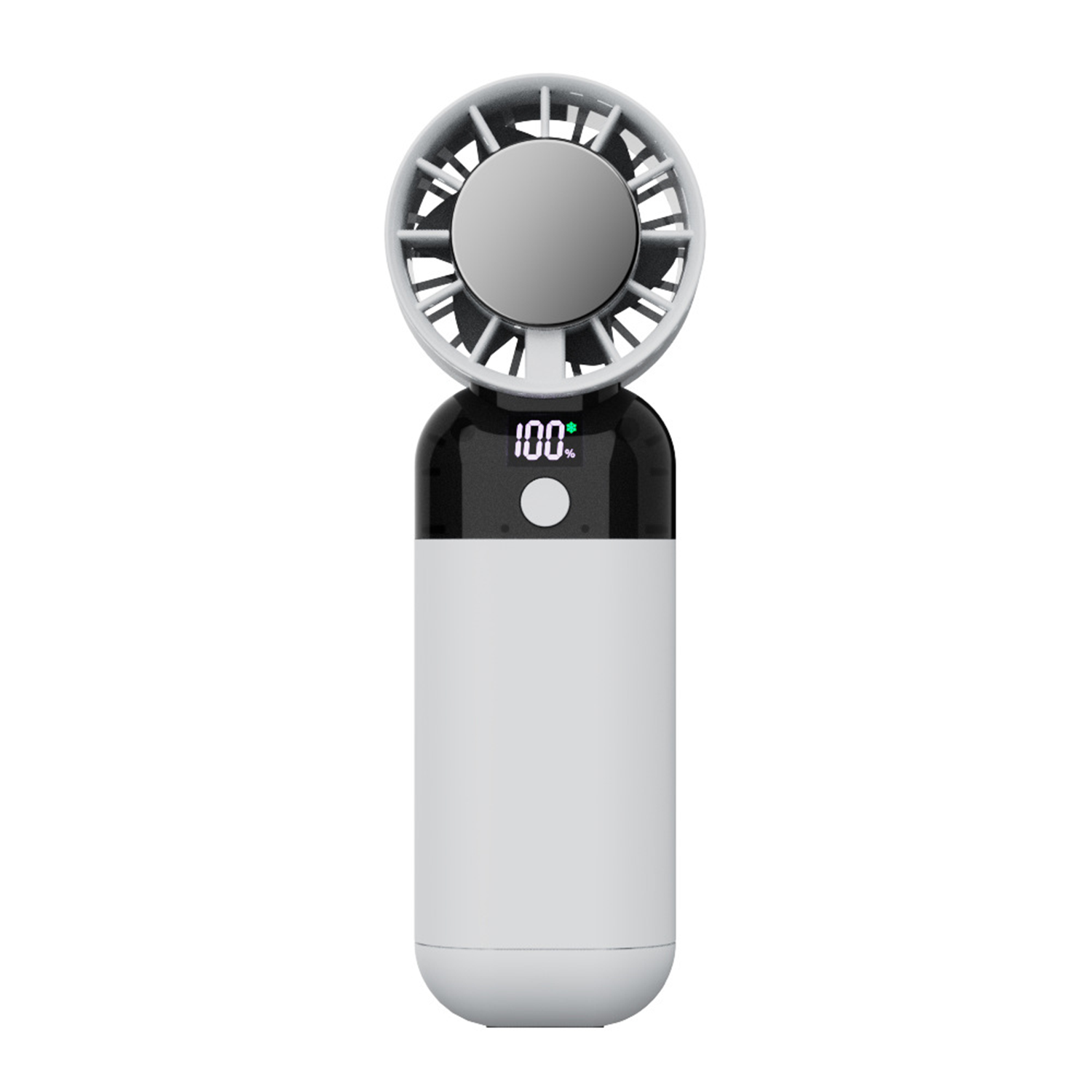 Portable USB Mini Handheld Digital Display Turbine Fan 4