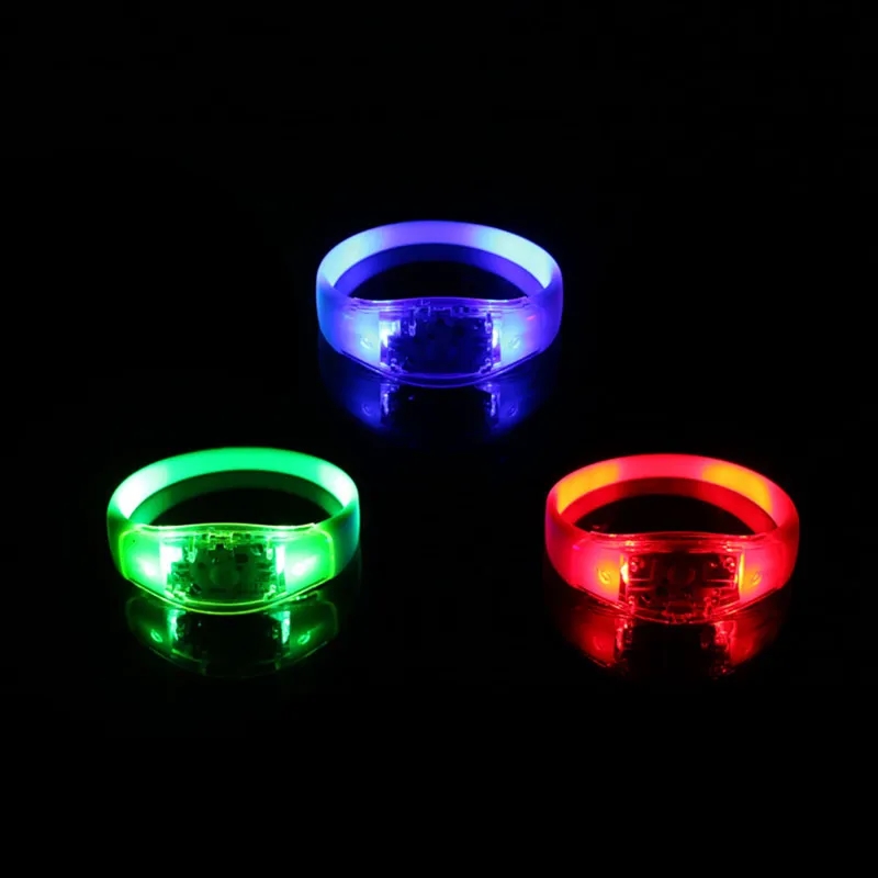 Glowing silicone bands for party concerts 5