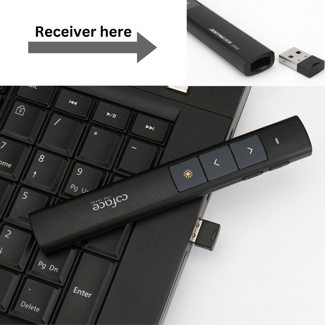 Presentation Clicker with 100m Range and Laser Pointer 20