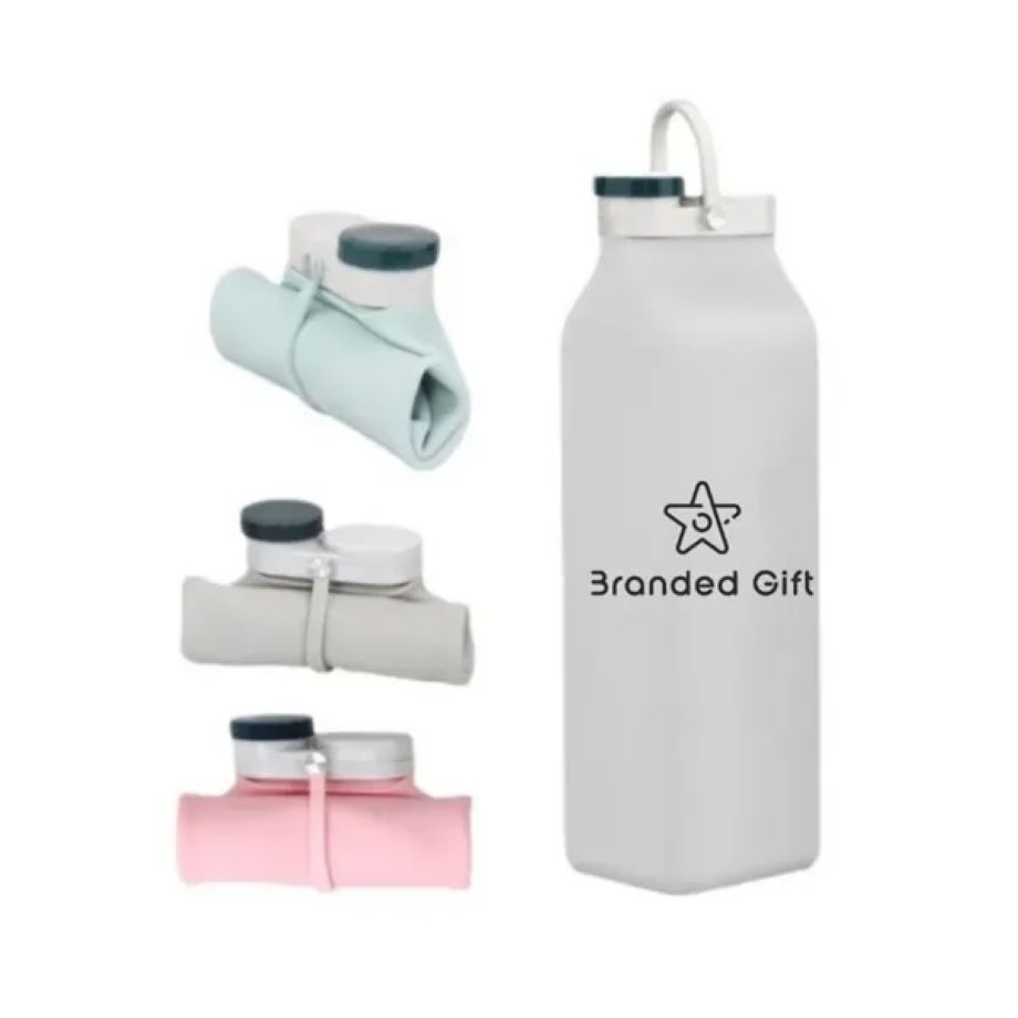 Silicone Sports Cup Foldable Water Bottle 2