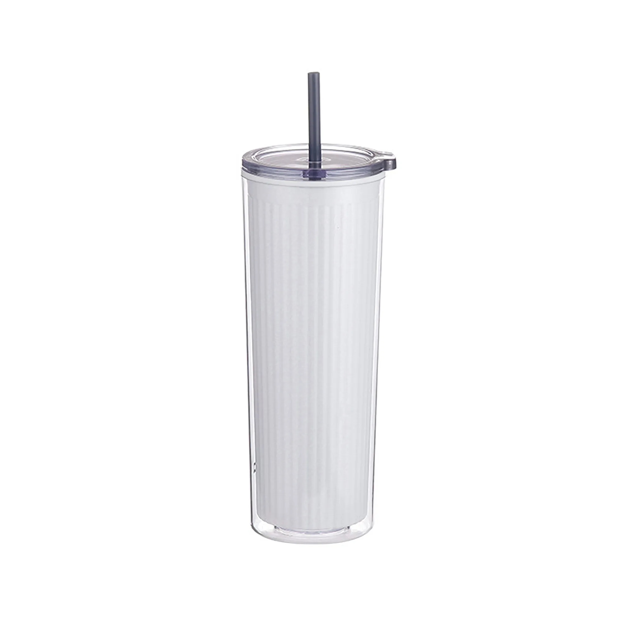 Portable Double Layer Straw Cup for Everyday Hydration 3