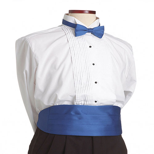 French Blue Cummerbund 2