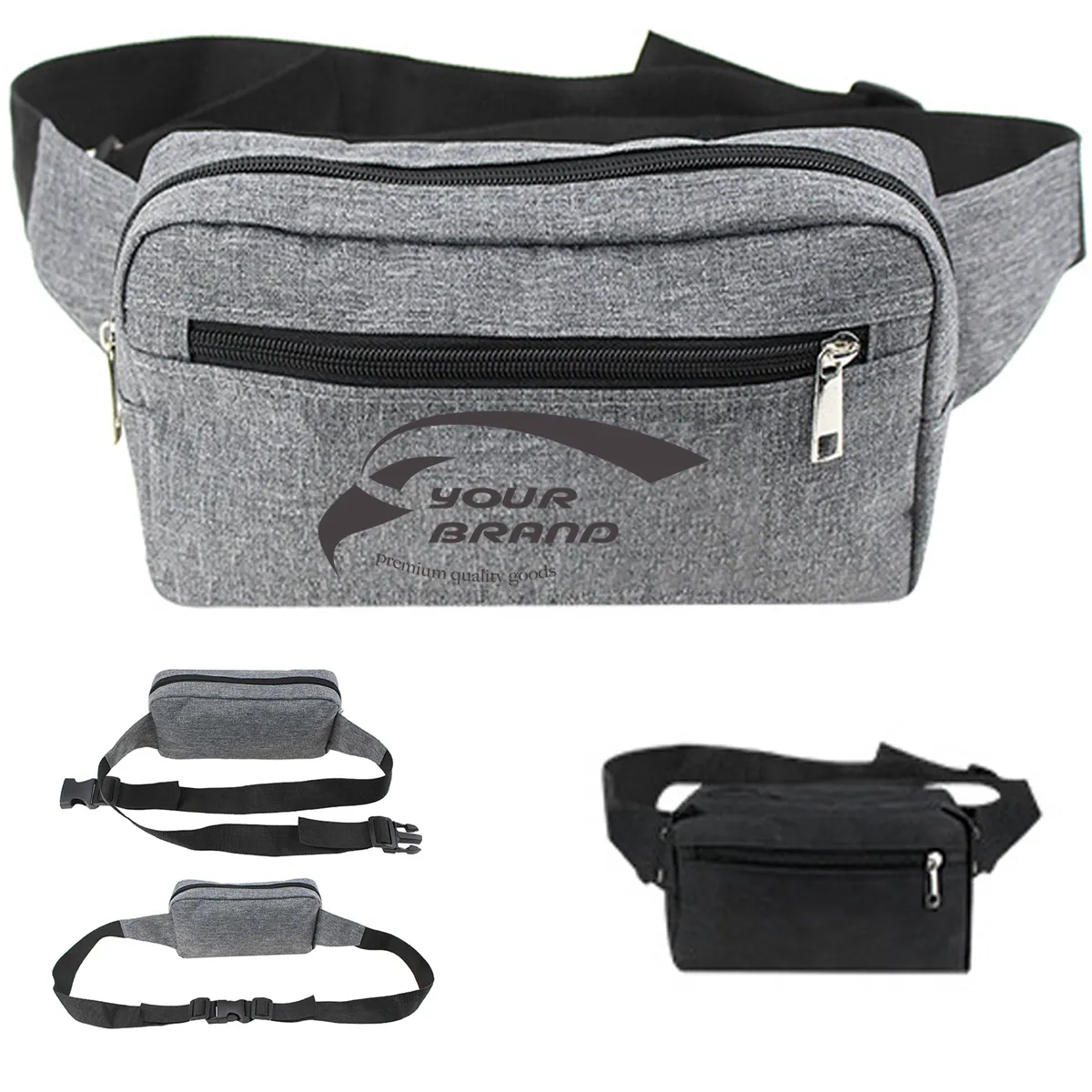 Sports Fanny Pack Messenger Crossbody Belt Travel Bag 2