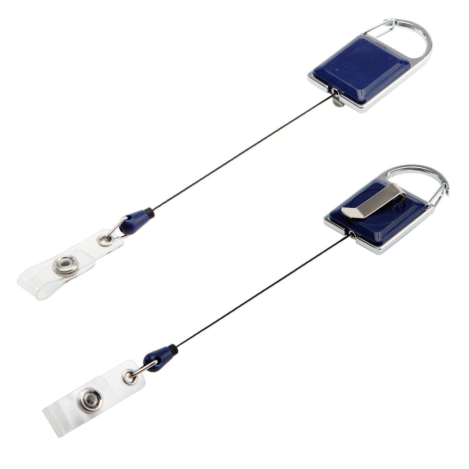 Square Retractable Carabiner Badge Reel 3