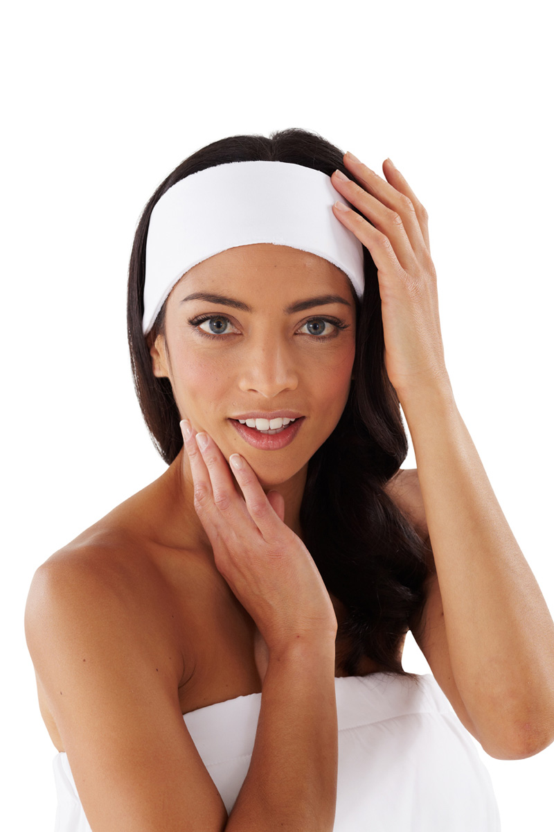 Microfiber Headband w/Velcro Closure 2