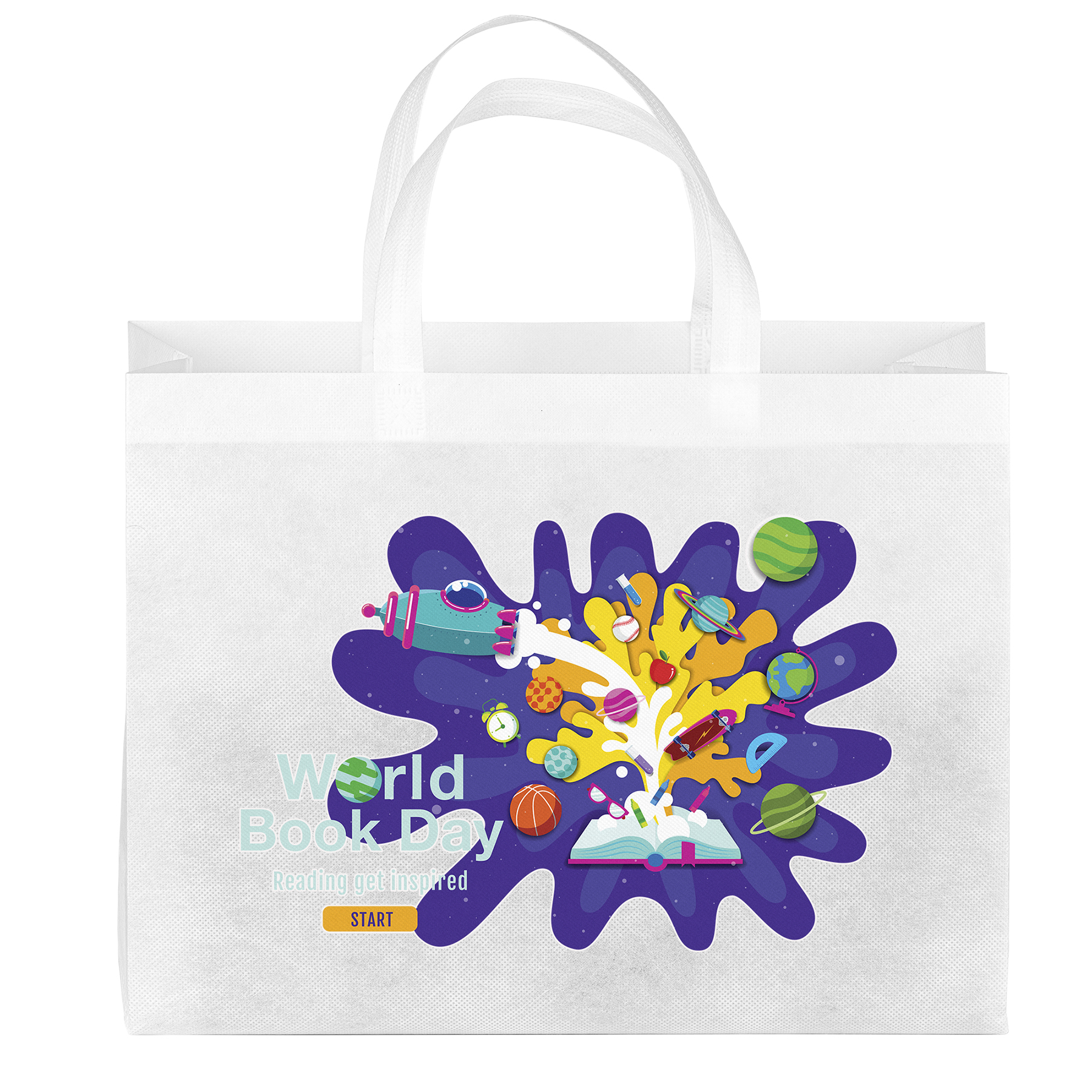 Sea™- R-PET Non-Woven Totes - ColorVista 2