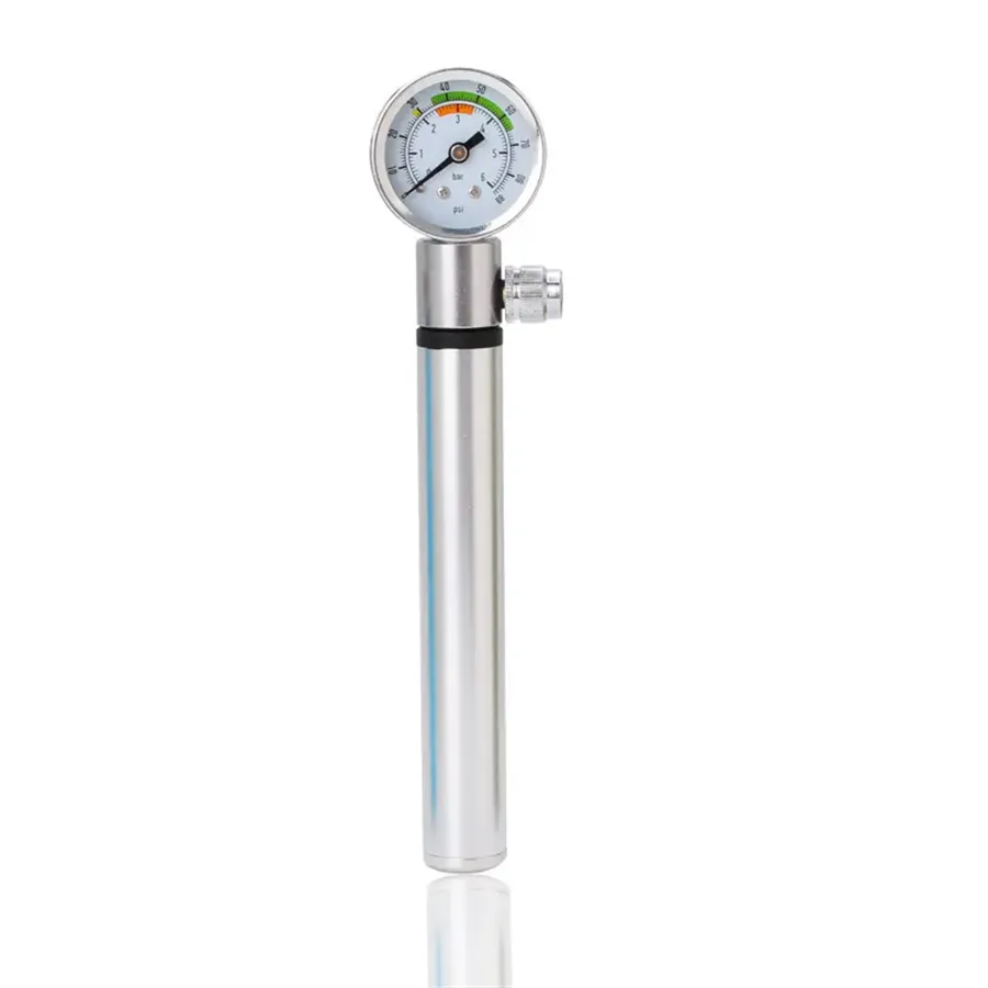 Bike Pump Portable With Pressure Gauge 4