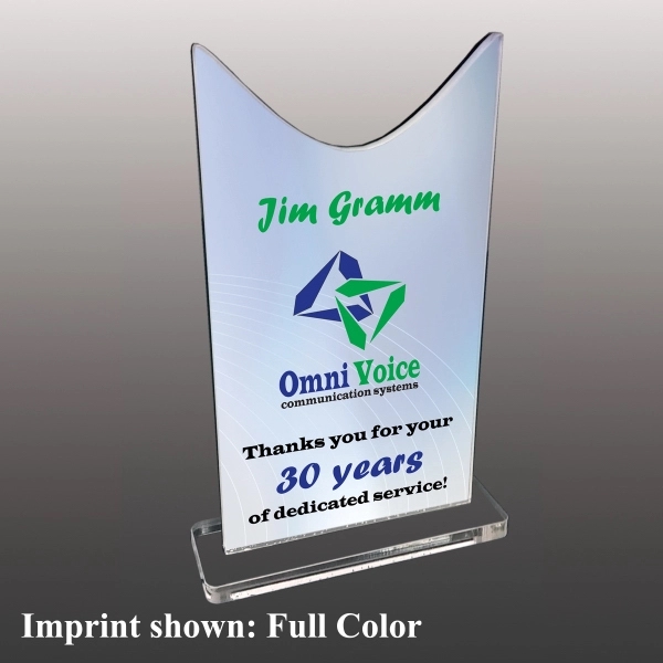 Stock Shaped Acrylic Award - Full Color