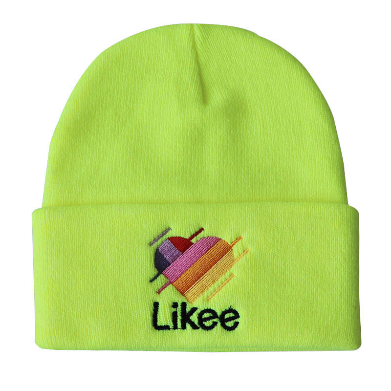 Roll Up Knit Beanie Hat 2