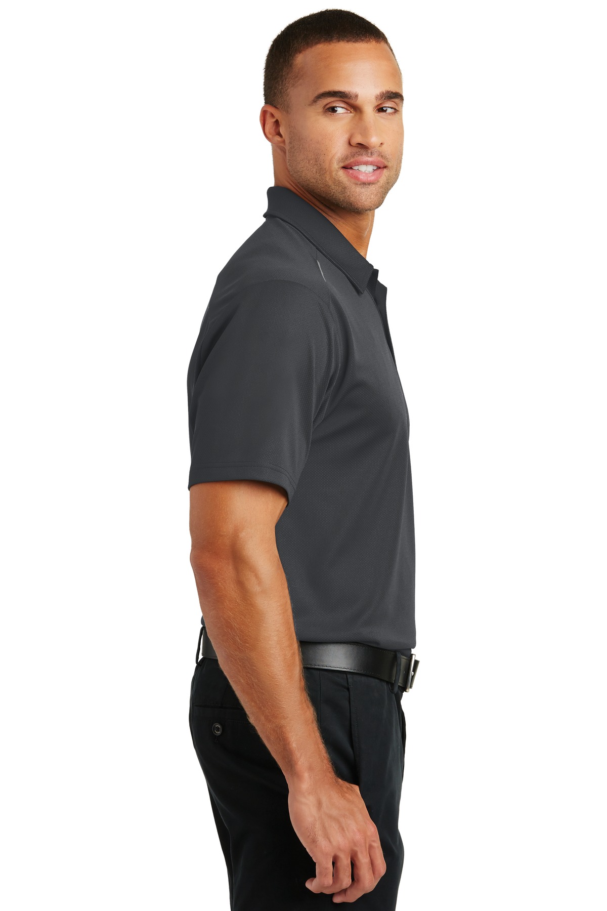 Pinpoint Mesh Polo