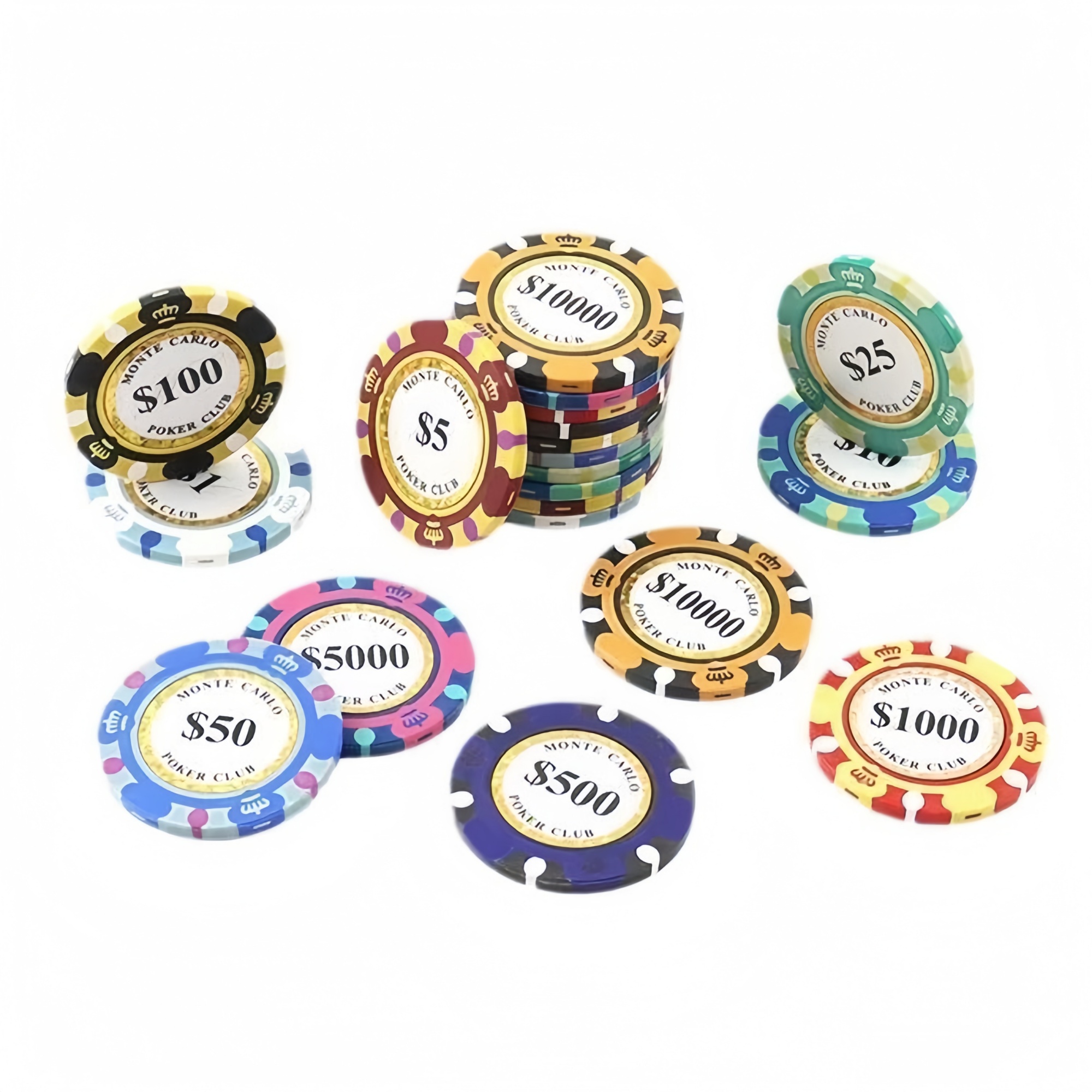 Custom Double Sided Poker Chip 2