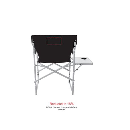 Director's Chair with Side Table 33
