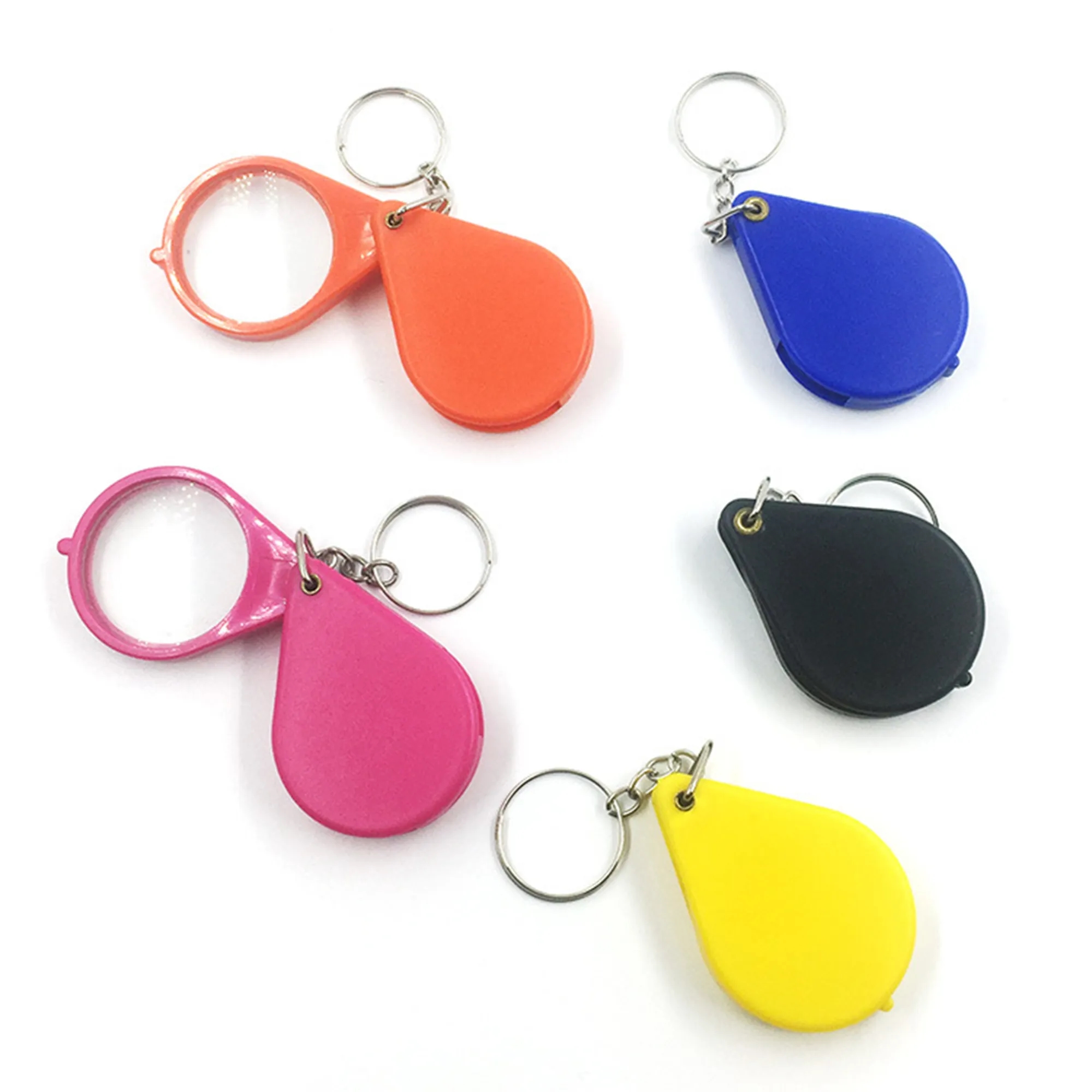 10x Magnifier Folding Glass With Keychain 3