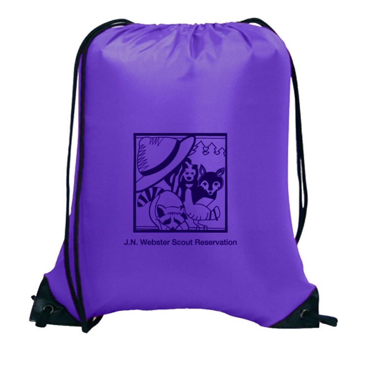 Basic Drawstring Backpack 1