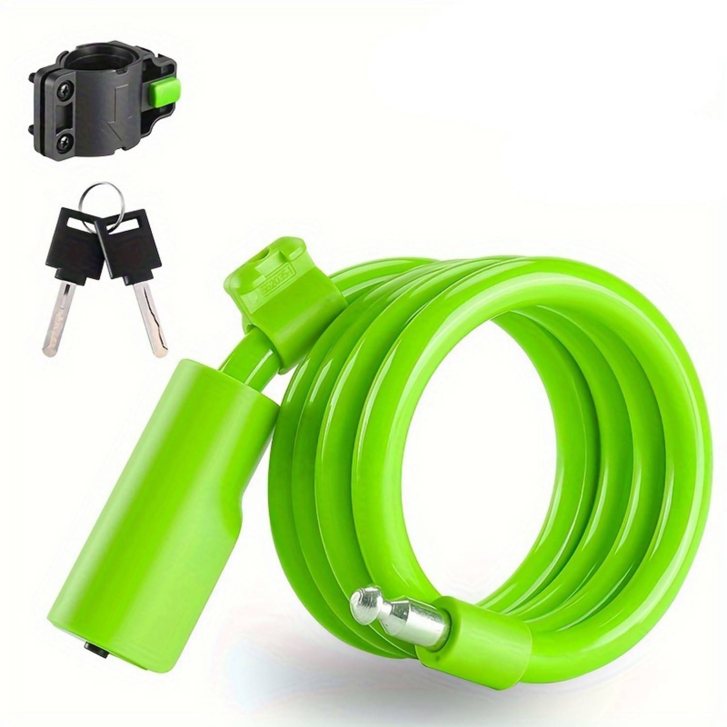 Portable Anti Theft PVC Bike Cable Lock 2