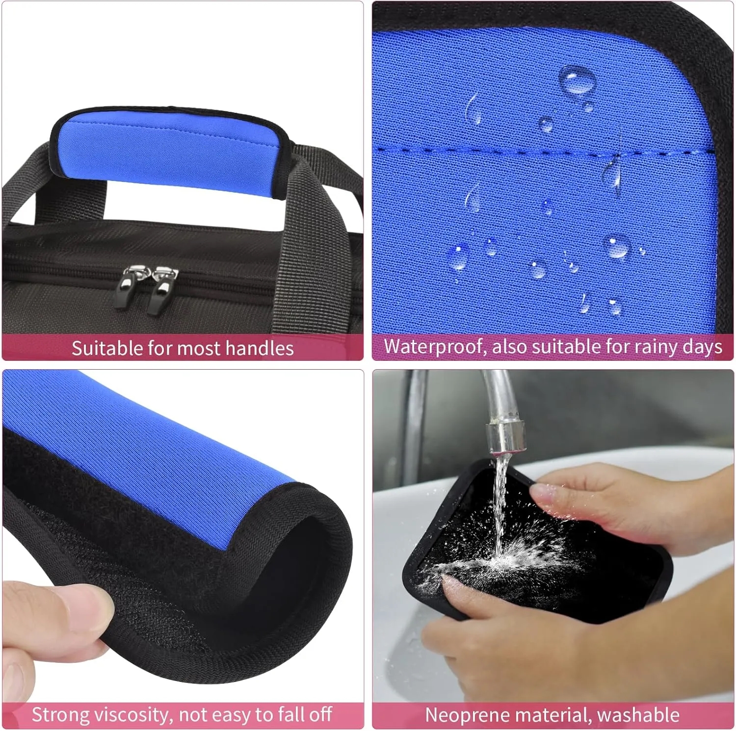 Neoprene Luggage Handle Wrap 1