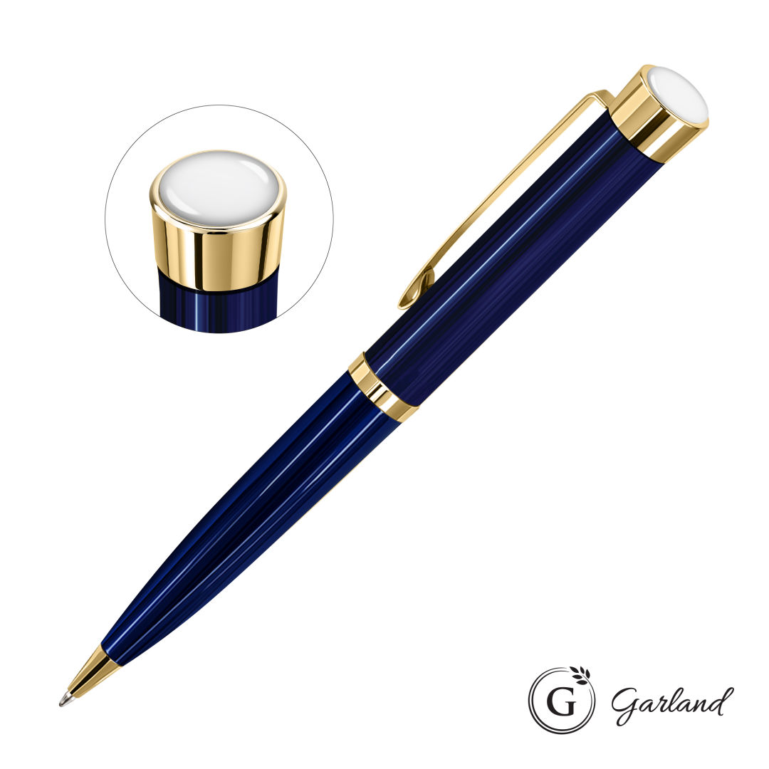 Garland® Executive Custom Color Ballpoint Twist Pen - Gold 12