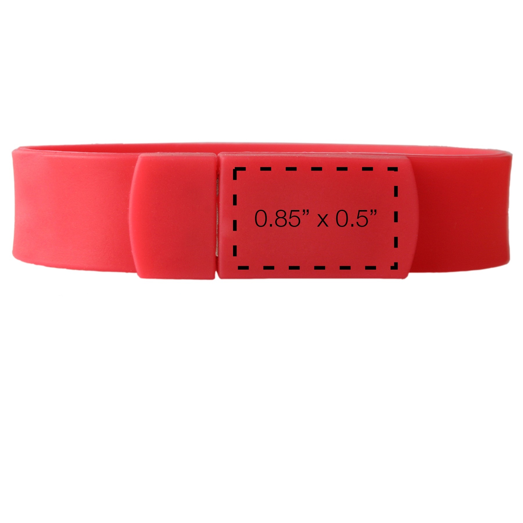 Silicone USB Flash Drive Wristband Bracelet (512MB) 1