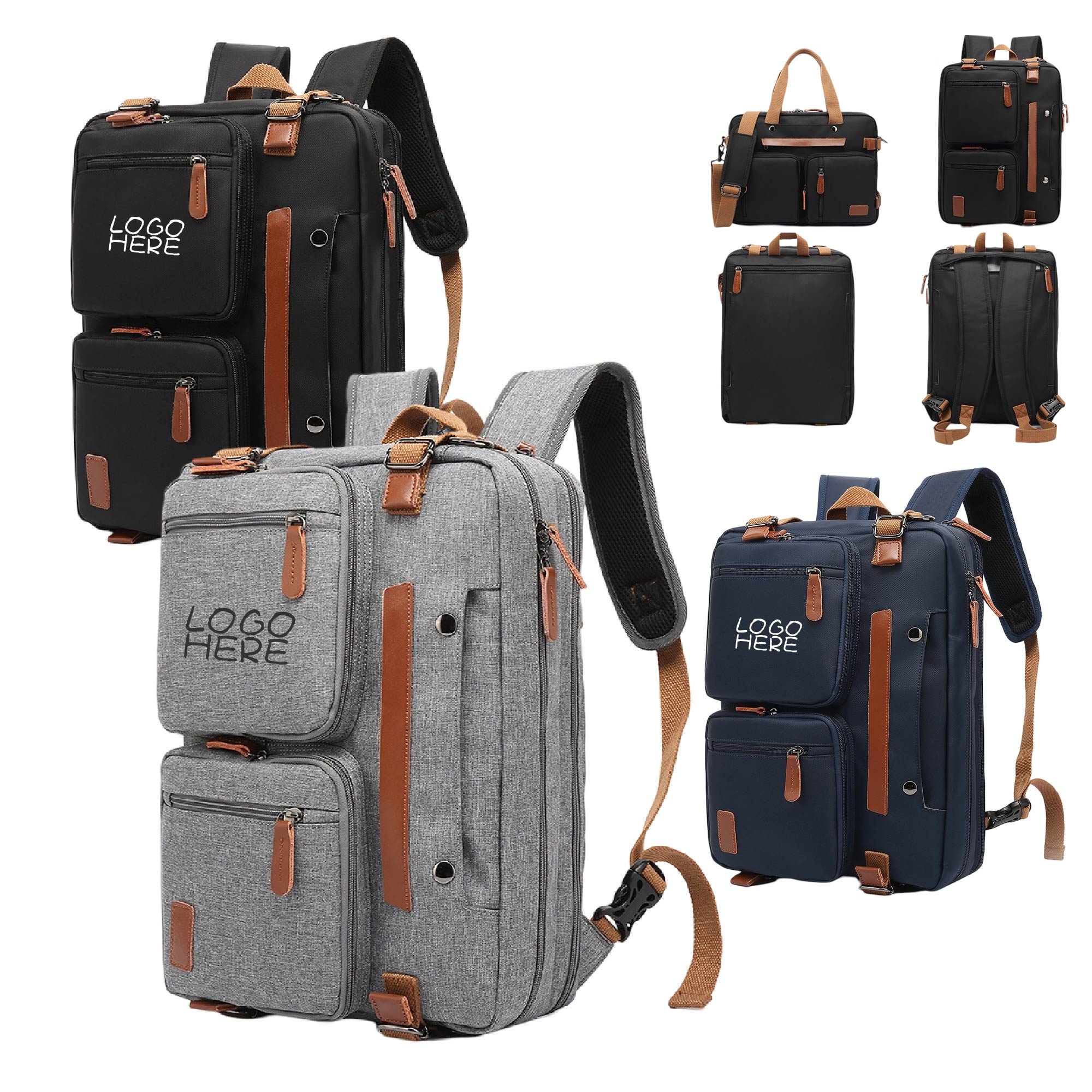 Business Laptop Backpack with USB Charging Port 1