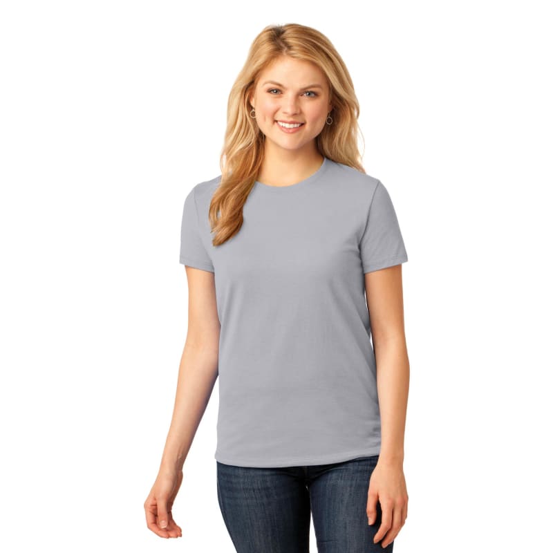 Port & Company Women's Core Cotton Tee. 5
