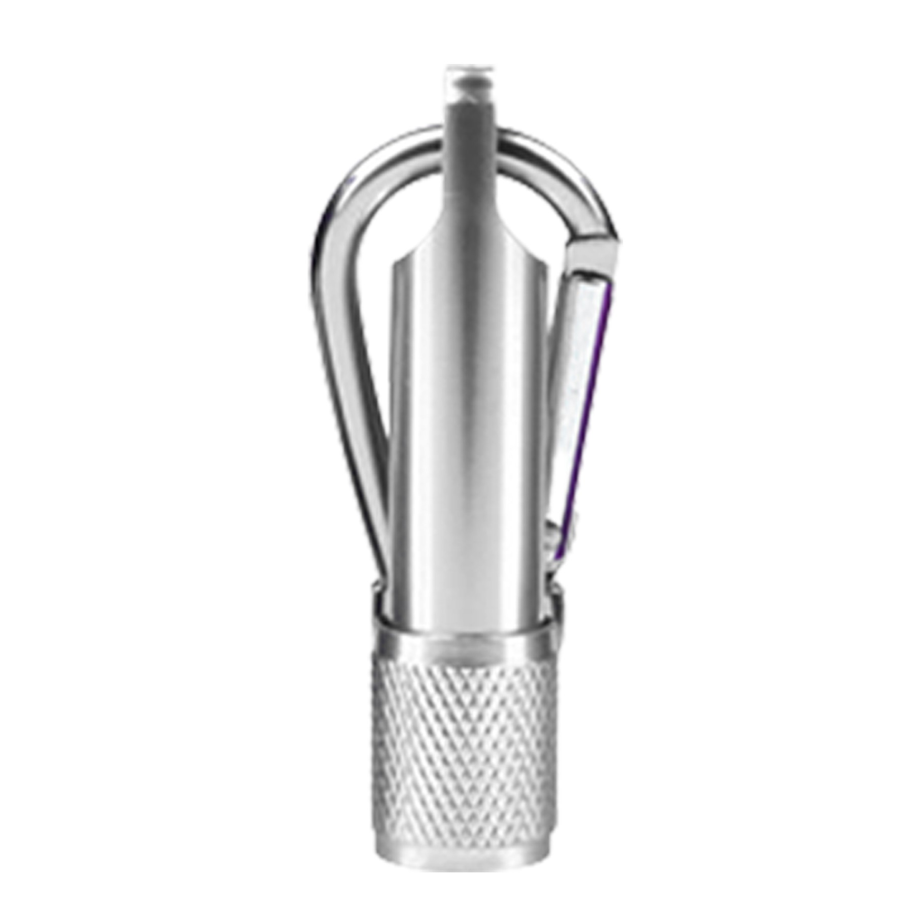 Mini Led Flashlight Keychain W/ Carabiner 6