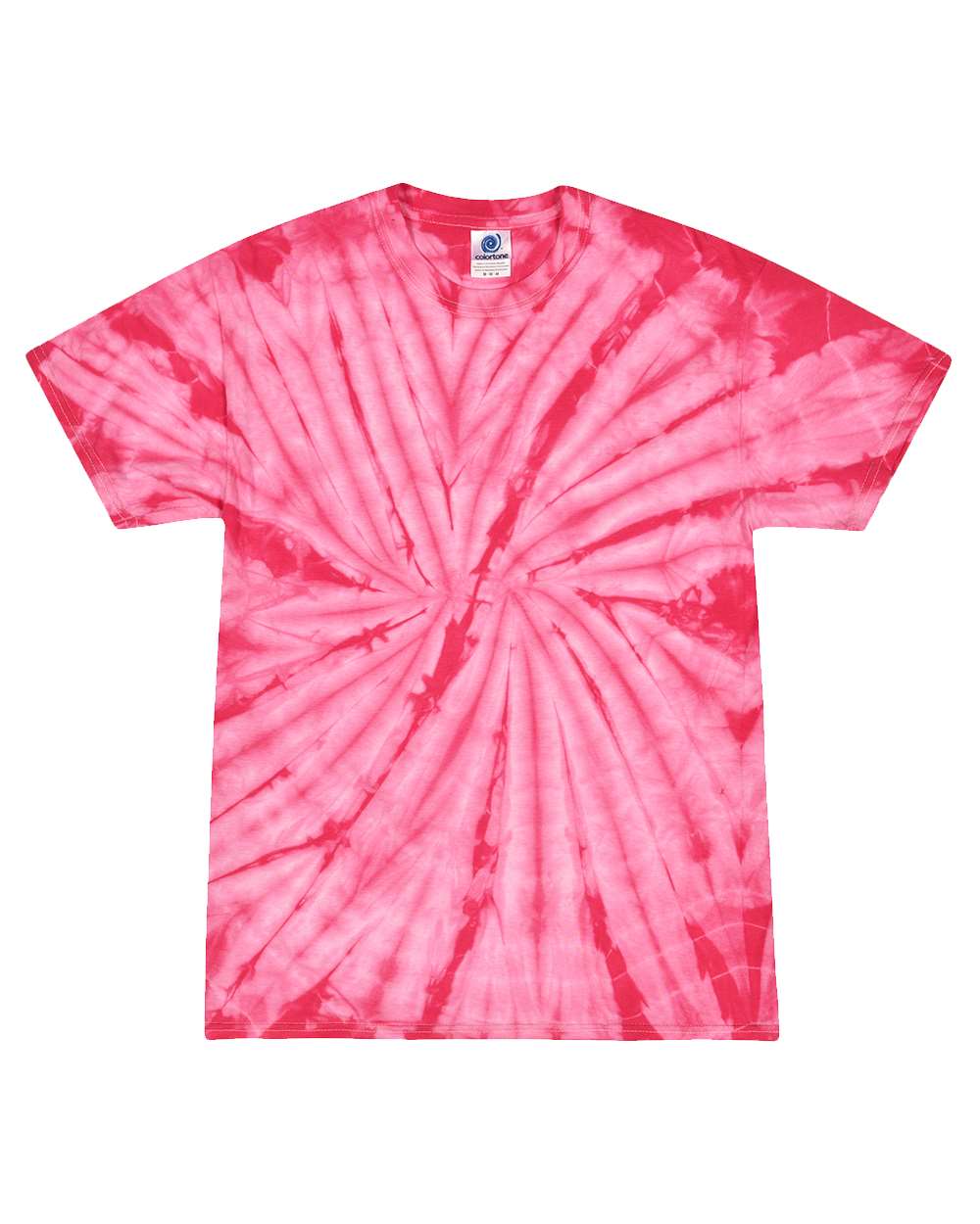 Unisex Multi-Color Tie-Dyed T-Shirt - 1000 14