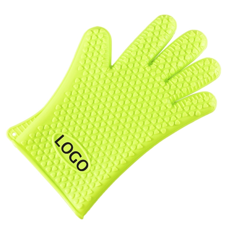 Custom Gift Silicone Baking Oven Mitt & BBQ Gloves 10