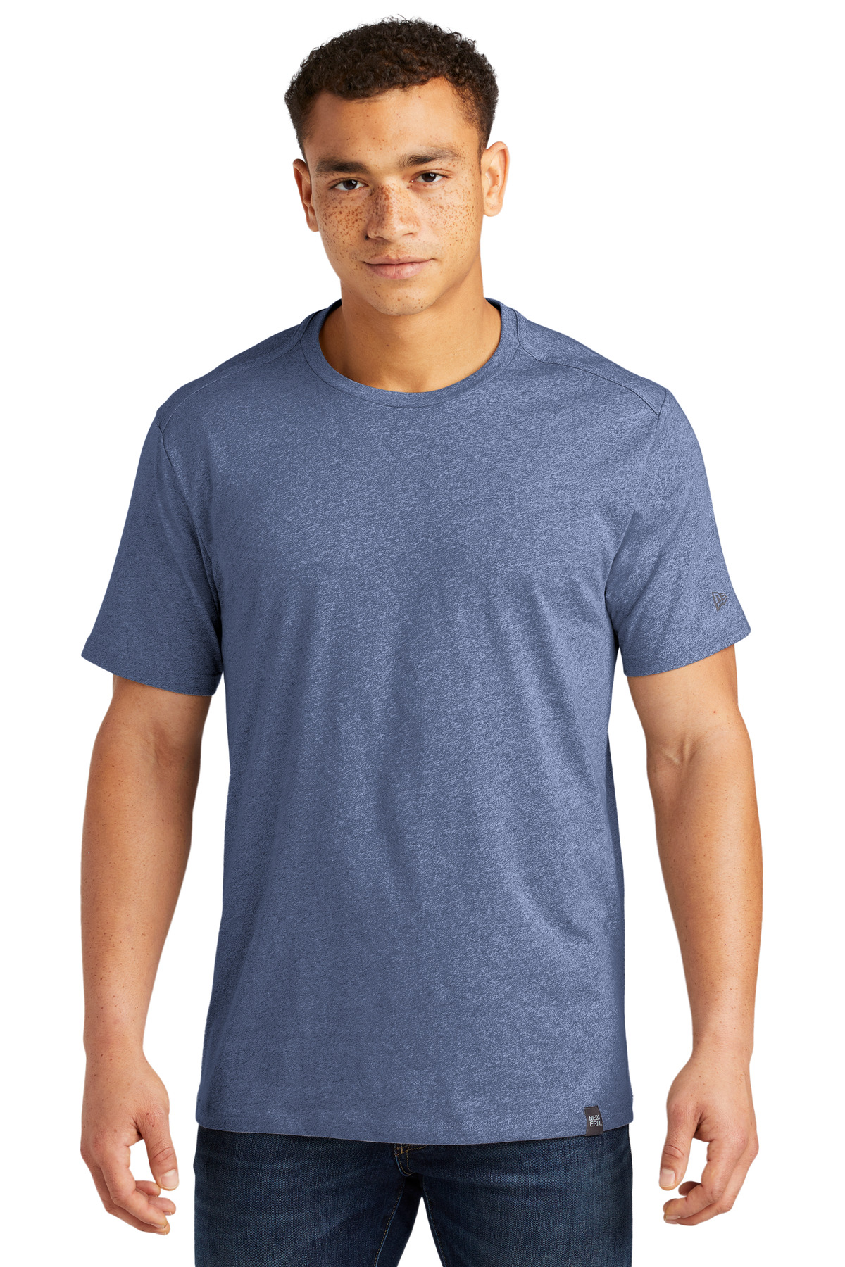 New Era Heritage Blend Crew Tee. NEA100 71
