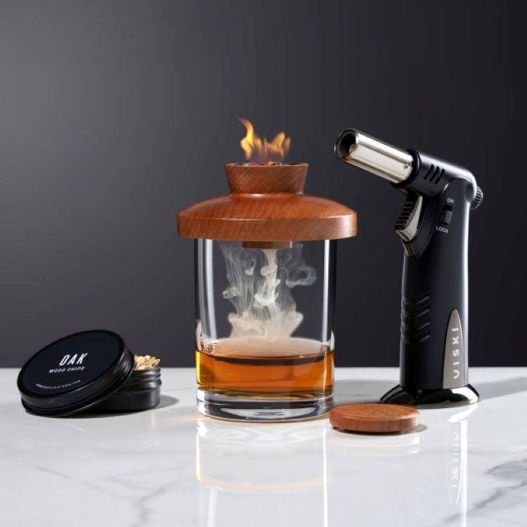 Viski® Alchemi Single Serve Cocktail Smoker Kit 4