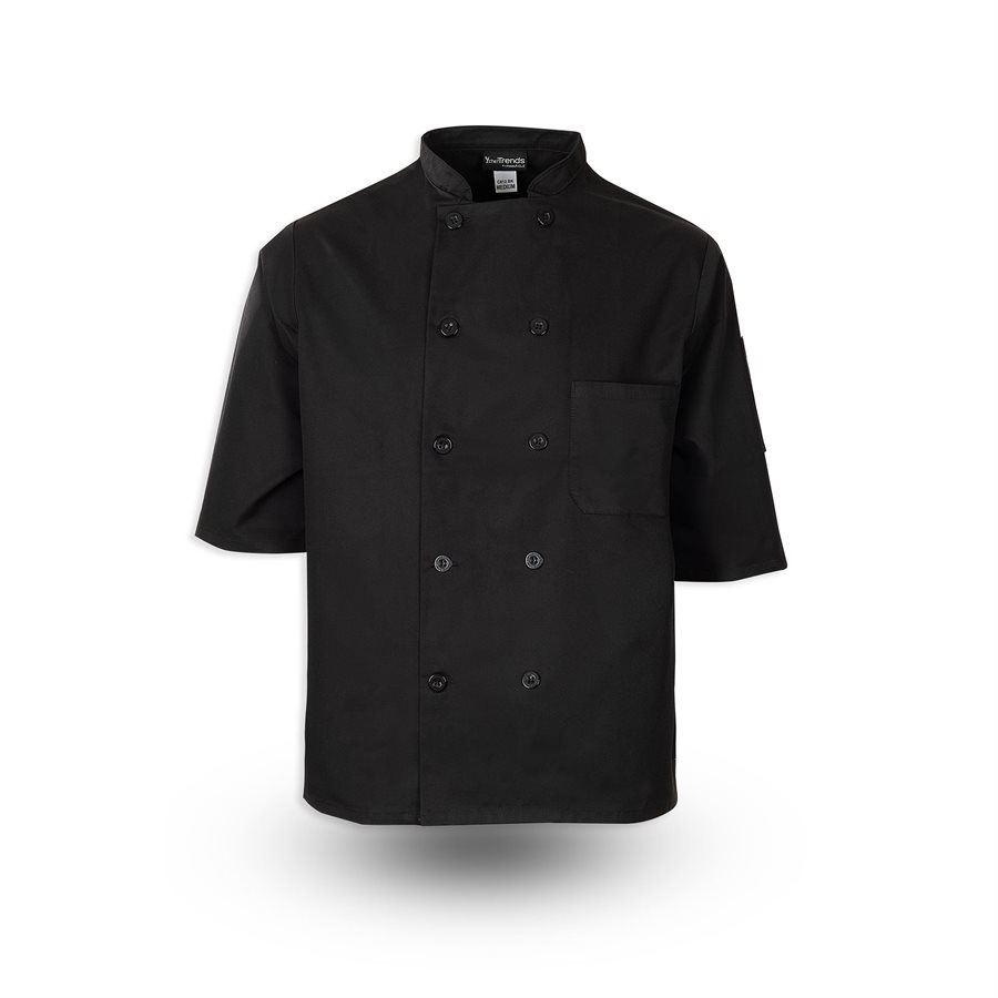 Ten Button Chef Coat - Short Sleeve 1